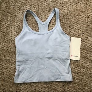 Ebb to street cropped racer back size 4